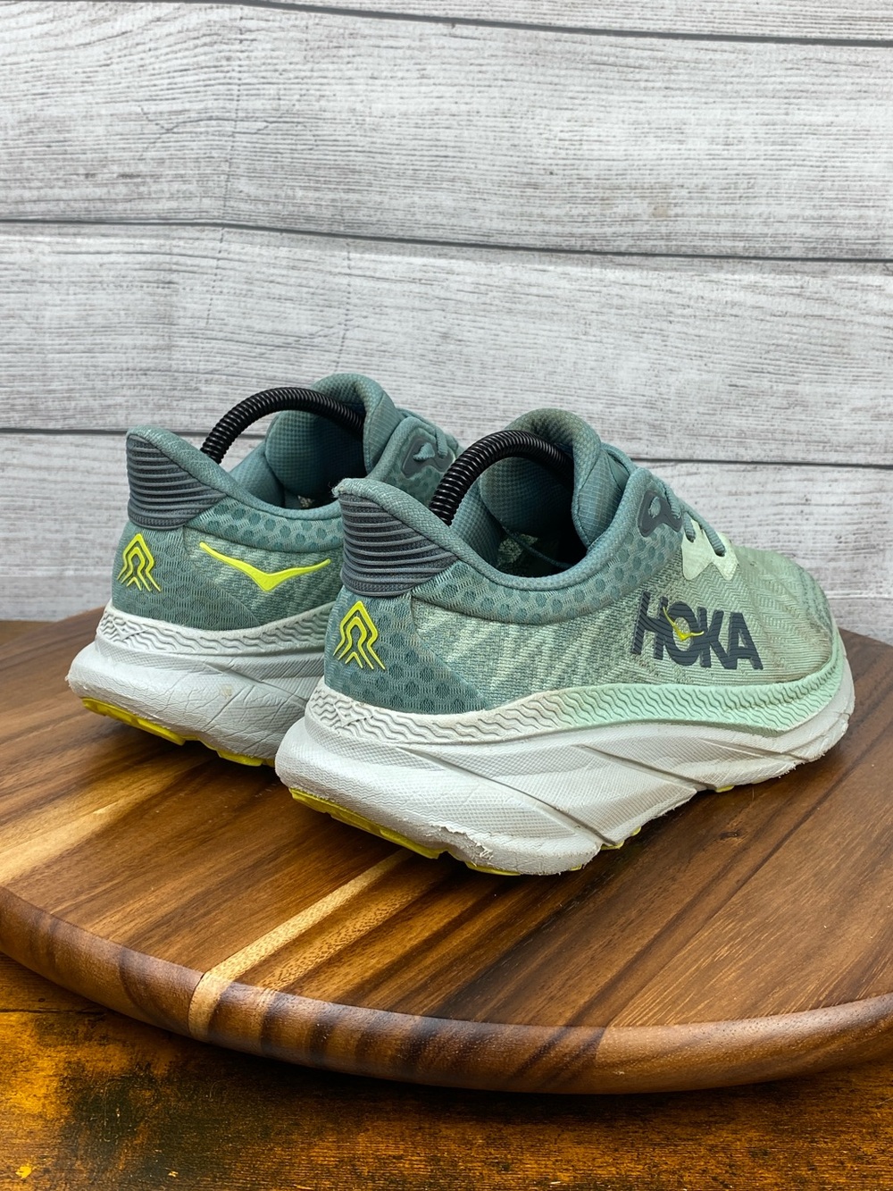 HOKA One One Challenger ATR 7 Wide Mist Green Trail Running Shoe Women’s Size 8 - Picture 5 of 12